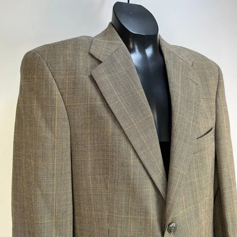 Chaps Ralph Lauren Blazer Sports Coat Vintage 80s Wool